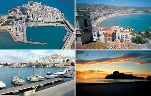 Casa Gran Mirador, 200 M2 ,Vistas Al Mar Y Wifi, Peniscola Villa ภายนอก รูปภาพ