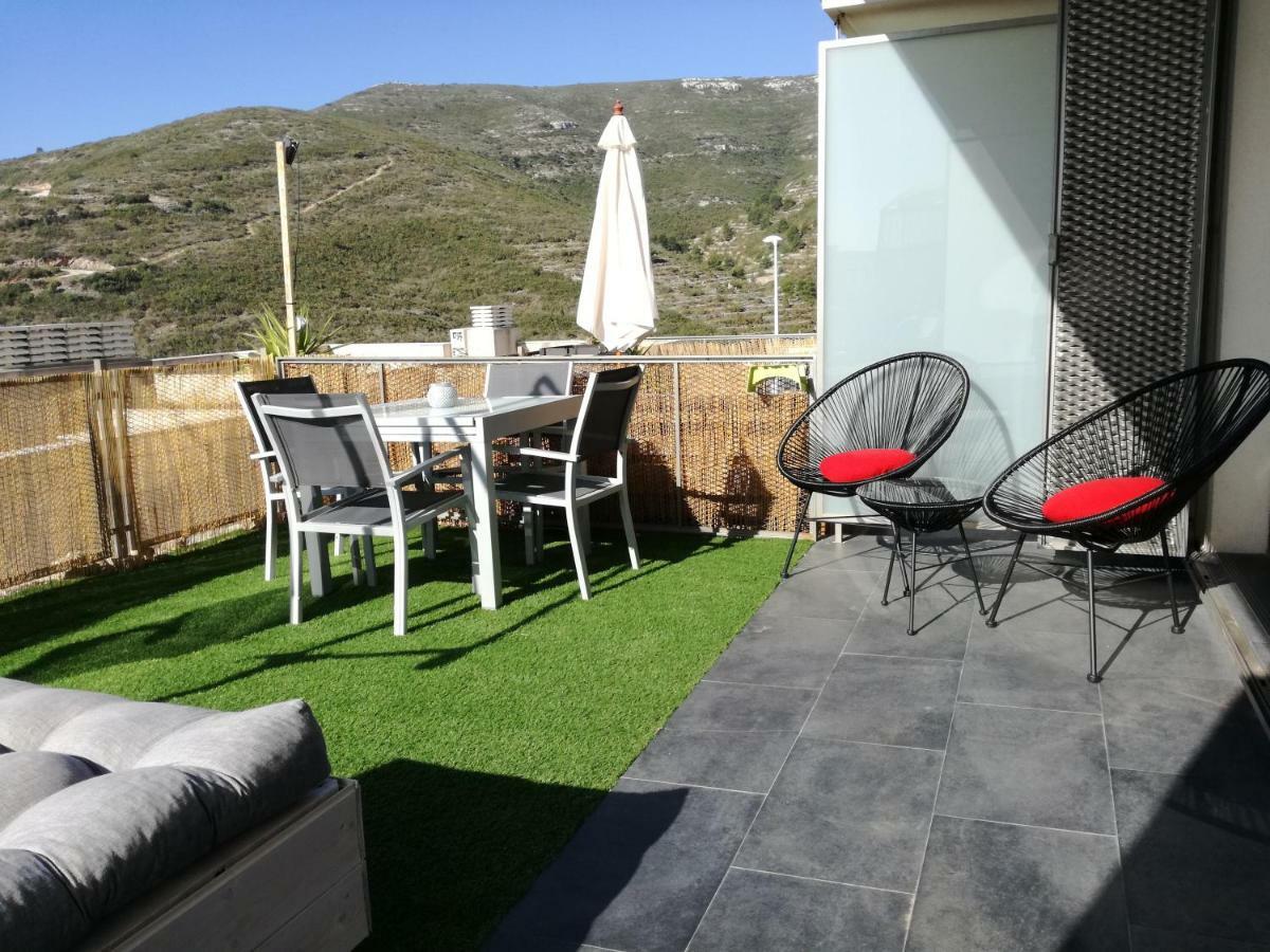 Casa Gran Mirador, 200 M2 ,Vistas Al Mar Y Wifi, Peniscola Villa ภายนอก รูปภาพ